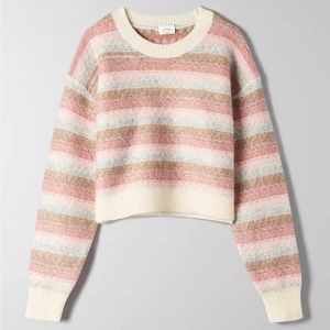 Aritzia Wilfred Cadence Fair Isle Sweater